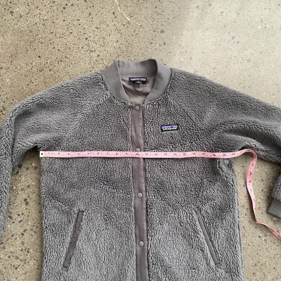 Patagonia Women's Woolyester Pile Bomber Jacket Size XS - Picture 5 of 8